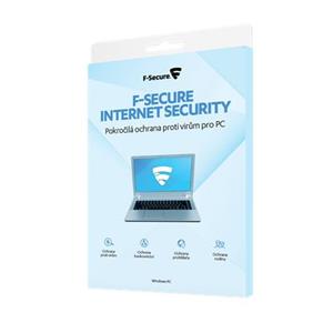 F-Secure Internet Security, 2 roky - pro 1 uživ., CZ, - elektronicky