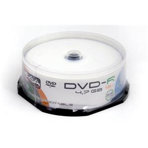 PLATINET FREESTYLE DVD-R 4,7GB 16X WHITE FF INKJET PRINTABLE CAKE*25 [40194]