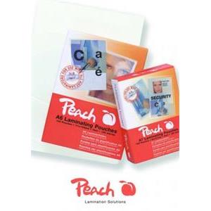 PEACH laminovací folie, Business Card 60x90mm, lesklé, 125mic, 25ks