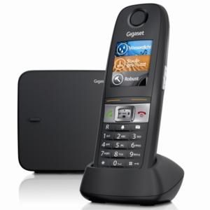 SIEMENS Gigaset E630 - DECT/GAP bezdrátový telefon, barva černá