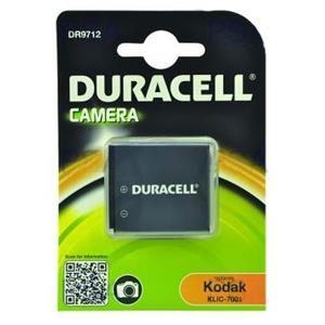 DURACELL Baterie - DR9712 pro Kodak KLIC-7001, černá, 700 mAh, 3.7V