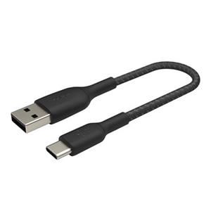 Belkin BOOST CHARGE™ USB-C/USB-A kabel, 15cm, černý - odolný