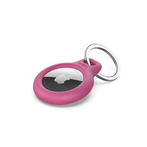 Belkin pouzdro s kroužkem na klíče pro Airtag růžové