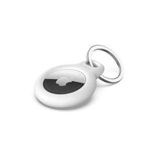 Belkin Bezpečné pouzdro na AirTag s kroužkem na klíče – bílé