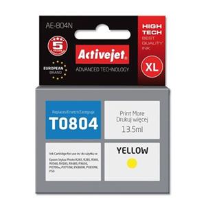 ActiveJet inkoust Epson T0804 R265/R360/RX560 Yellow, 12 ml     AE-804