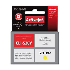 ActiveJet inkoust Canon CLI-526Y, 10 ml,  new    ACC-526Y