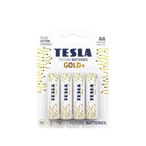 Tesla AA GOLD+ alkalická, 4 ks, ND