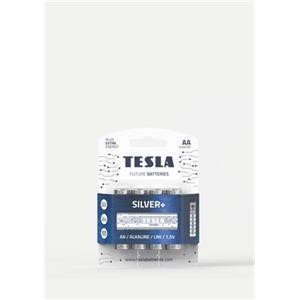 Tesla AA SILVER+ alkalická, 4 ks, ND