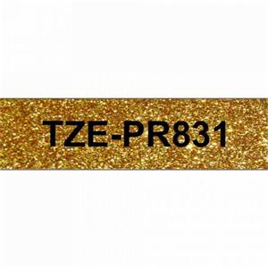 TZE-PR831 zlatá / černá (12mm)