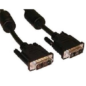 Kabel C-TECH přípojný DVI-DVI, M/M, 1,8m DVI-D, dual link