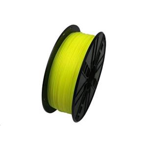 Tisková struna (filament) GEMBIRD, PLA, 1,75mm, 1kg, fluorescenční žlutá