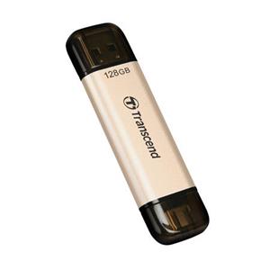 TRANSCEND Flash Disk 128GB JetFlash®930C, TLC, USB 3.2/USB Type C (R:420/W:400 MB/s) černý