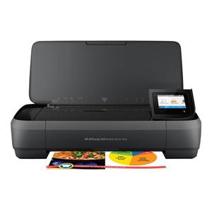 HP Officejet 250 Mobile All-in-one (A4, 10 ppm, USB, Wi-Fi, Print, BT, Scan, Copy)