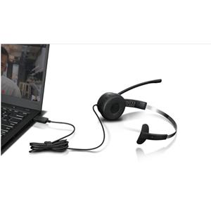 LENOVO sluchátka 100 USB Mono Headset