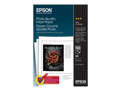 EPSON Paper A4 Photo Quality Ink Jet ( 100 sheets )