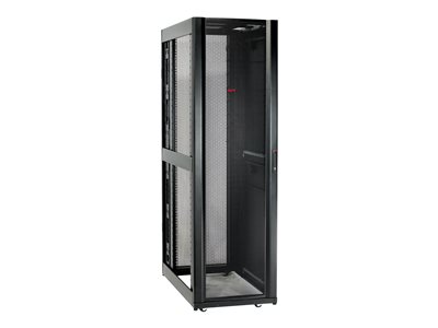 NetShelter SX 42U 600mm Wide x 1070mm Deep Enclosure with Sides Black, Dell SP2 Ready