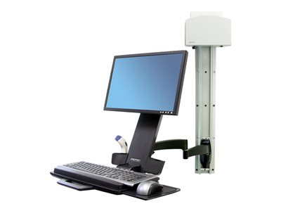 ERGOTRON 200 Series Combo Arm černý, nástěnný držák LCD, klávesnice+ myš