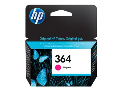 HP 364 Magenta Original Ink Cartridge (300 pages) blister