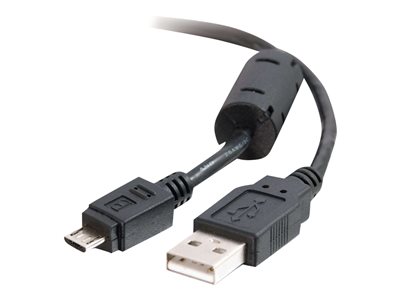 C2G 6.6ft USB to Micro B Cable