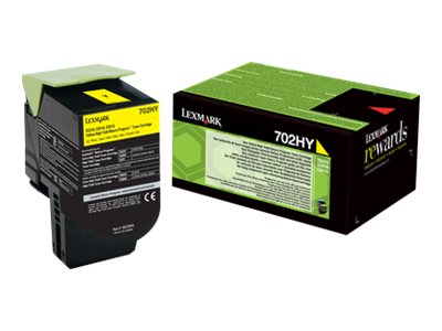 LEXMARK Yellow toner 702HY pro CS310/410/510 z programu Lexmark Return (3 000 stran)