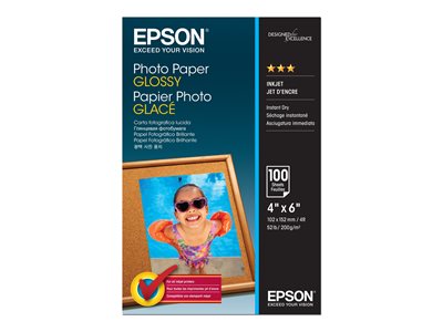 EPSON Photo Paper Glossy 10x15cm 100 listů