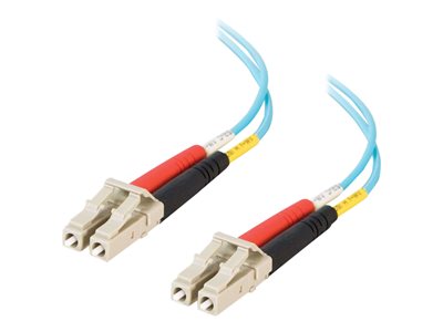 C2G LC-LC 10Gb 50/125 OM3 Duplex Multimode PVC Fiber Optic Cable (LSZH)