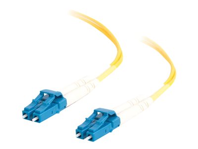 C2G LC-LC 9/125 OS1 Duplex Singlemode PVC Fiber Optic Cable (LSZH)