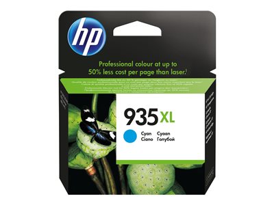 HP 935XL High Yield Cyan Original Ink Cartridge (825 pages)  blister