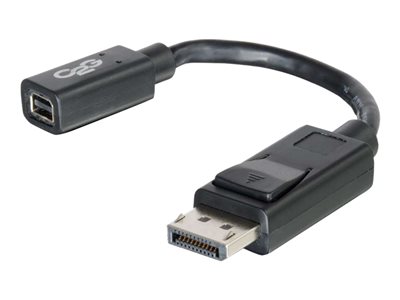 C2G 15cm DisplayPort to Mini DisplayPort Adapter Converter 4K UHD