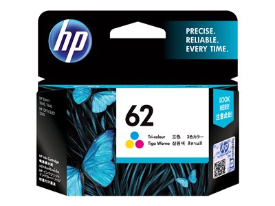 HP 62 Tříbarevná originální inkoustová kazeta
