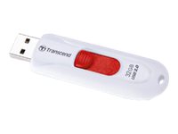 TRANSCEND Flash Disk 32GB JetFlash®590W, USB 2.0 (R:16/W:6 MB/s) bílá