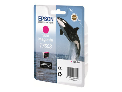 EPSON ink bar ULTRACHROME HD "Kosatka" - Vivid Magenta - T7603 (25,9 ml)