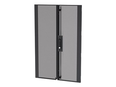 APC NetShelter SX Colocation 20U 600mm Wide Perforated Split Doors Black