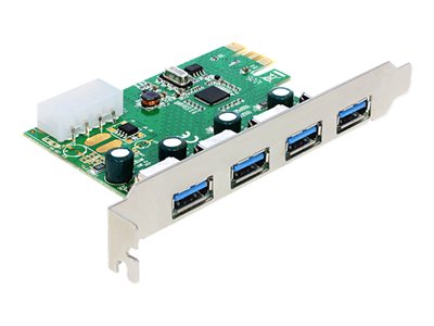 Delock PCI Express Card &gt; 4 x external USB 3.0