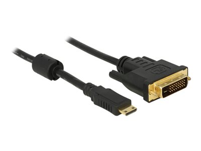 Delock HDMI cable Mini-C male &gt; DVI 24+1