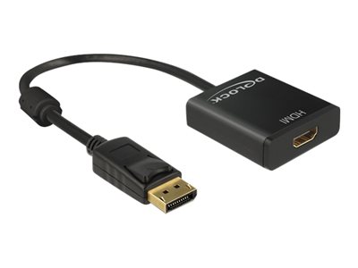 Delock Adapter Displayport 1.2 male &gt; HDMI female 4K Active