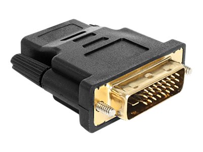 Delock Adapter DVI 24+1 pin male &gt; HDMI female