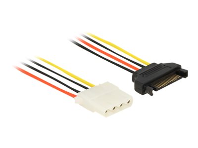 Delock Power Cable SATA 15 pin male &gt; 4