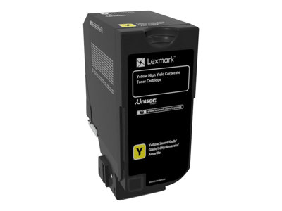 Lexmark toner pro CS725 Yellow High Yield Corporate Cartridge (12K)