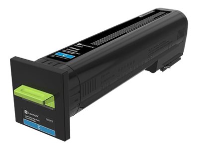 Lexmark CS820 Cyan Extra High Yield Corporate Toner Cartridge - 22 000 stran