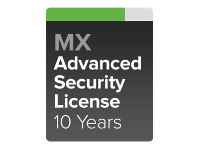 MX60 Advanced Security License and Support, 10 Yea
