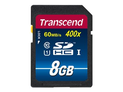 TRANSCEND SDHC karta 8GB Premium, Class 10 UHS-I, 300X