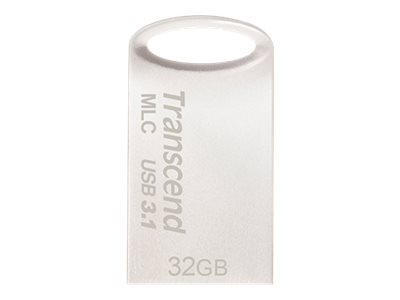 TRANSCEND Flash Disk 32GB JetFlash®720S, USB 3.1, MLC solution (R:130/W:45 MB/s) stříbná