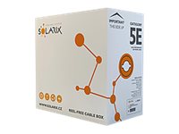 Venkovní inst. kabel Solarix CAT5e FTP PE 305m/box