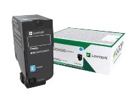 Lexmark toner pro CS/CX 727, CS728 Cyan z programu Lexmark Return na 10 000 stran