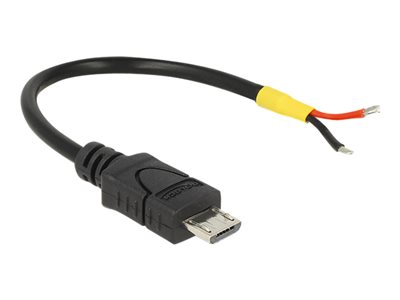 Delock USB 2.0 Micro-B male &gt; 2 x open wires