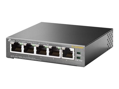 TP-Link TL-SG1005P 5xGb (4xPOE) 65W Desktop Steel Switch