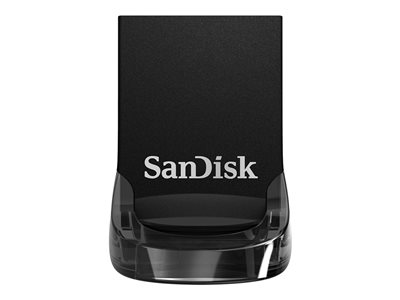 SanDisk Ultra Fit/256GB/USB 3.1/USB-A/Černá