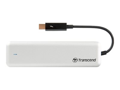 Transcend 480GB, Apple JetDrive 855 SSD upgrade kit, 3D TLC NVMe (PCIe Gen3 x4), Thunderbolt 10Gb/s, stříbrný