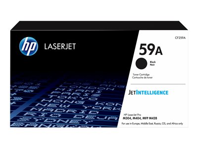 HP 59A Black LaserJet Toner Cartridge, CF259A